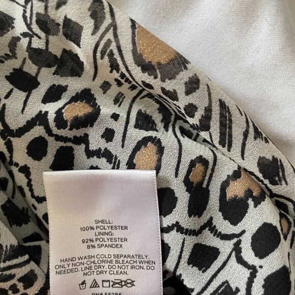 Express x Racheal Zoe Printed Off The Shoulder Cropped Top & Maxi Skirt Womens M - Picture 4 of 9